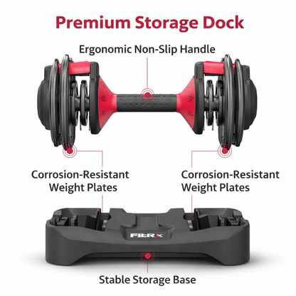 Adjustable Dumbbells, 25Lb