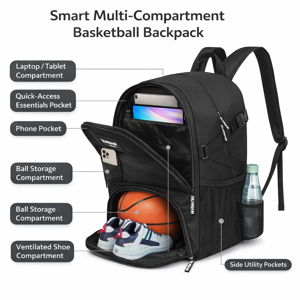 Basketball Bag Backpack 