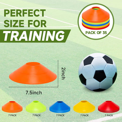 35 PCS Cones for Training
